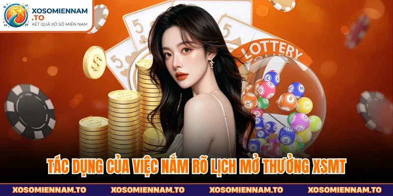 Tác dụng của việc nắm rõ lịch mở thưởng XSMT